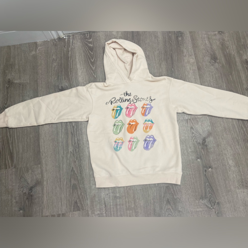 H&M girls rolling stones hoodie